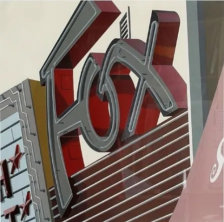 シルクスクリーン Cottingham - Fox