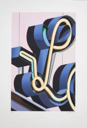 リトグラフ Cottingham - L (from An American Alphabet)