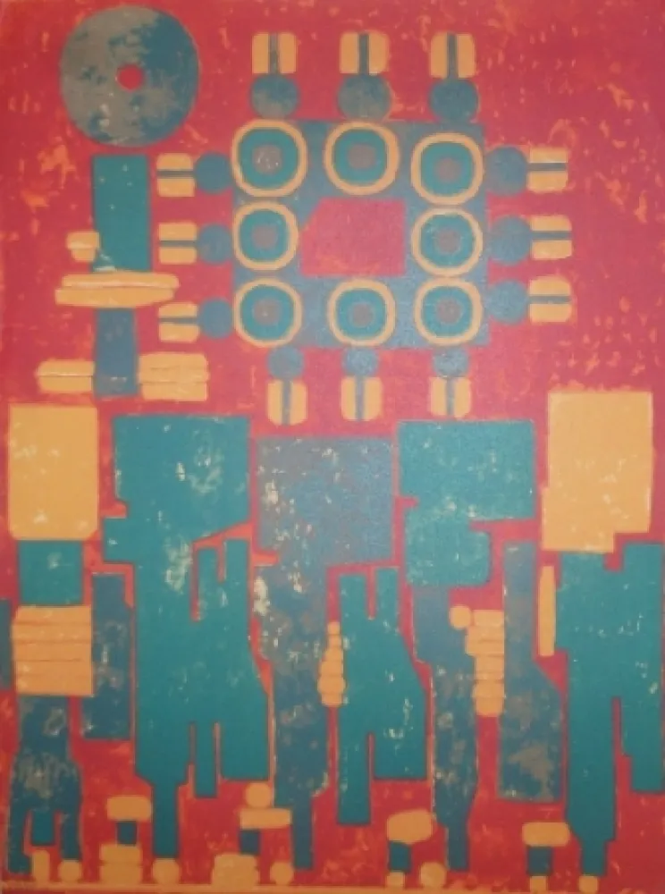 リトグラフ Courtin - Clos