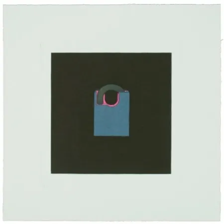 彫版 Craig-Martin - The Catalan Suite I - Padlock