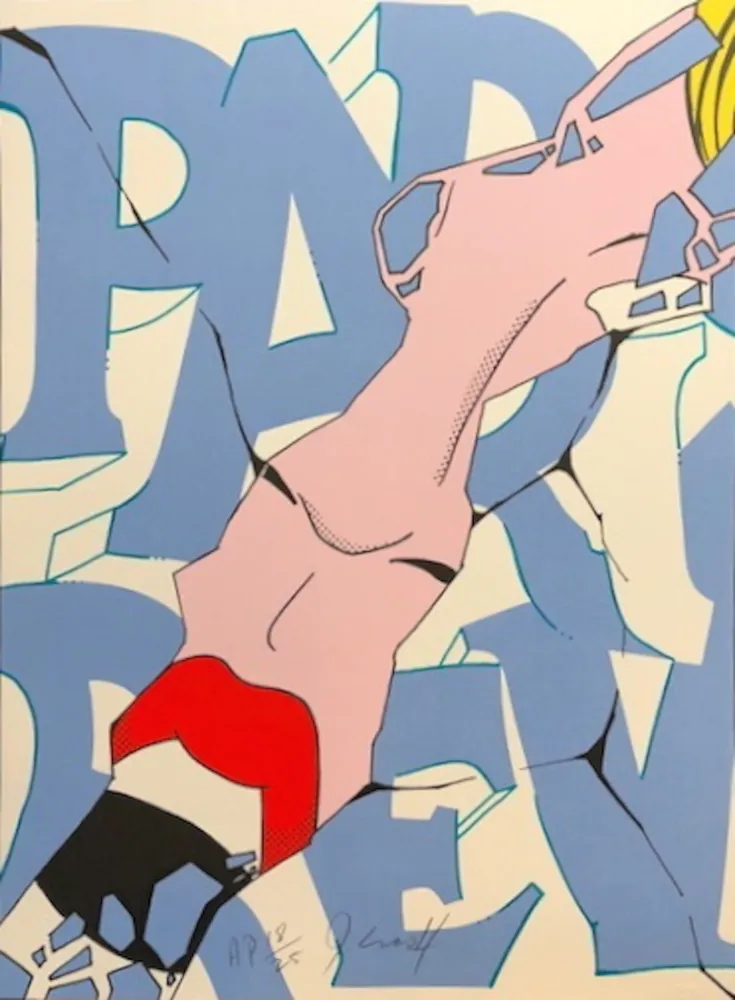 シルクスクリーン Crash - Paris Review