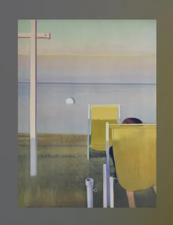 リトグラフ Cremonini - AL MARE