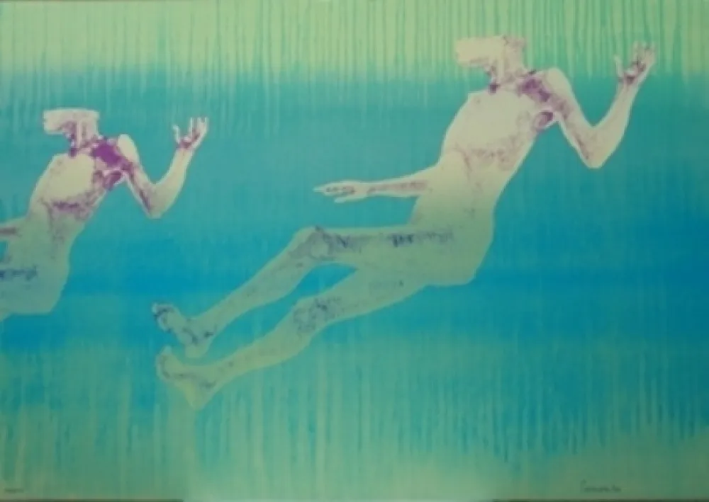 リトグラフ Cremonini - Olympique 92