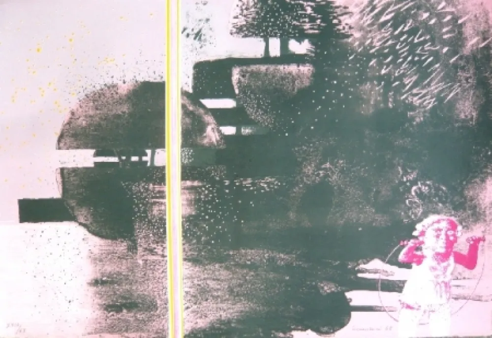 リトグラフ Cremonini - Sans titre