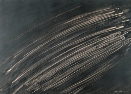 技術的なありません Criton - Technique mixte sur papier marouflée sur toile. 