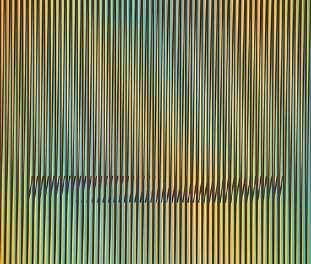 リトグラフ Cruz-Diez - Caura-1