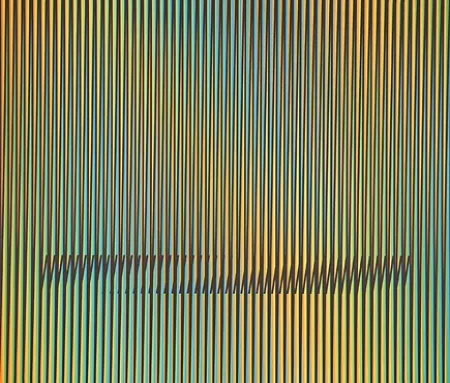 リトグラフ Cruz-Diez - Caura-1