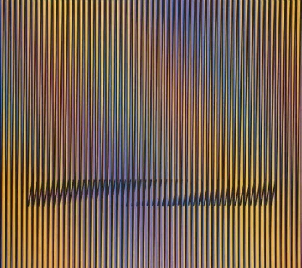 リトグラフ Cruz-Diez - Caura-4