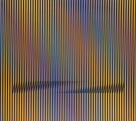 リトグラフ Cruz-Diez - Caura-4