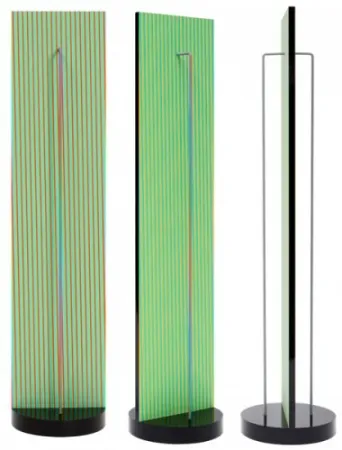 多数の Cruz-Diez - Couleur a l espace Ariel