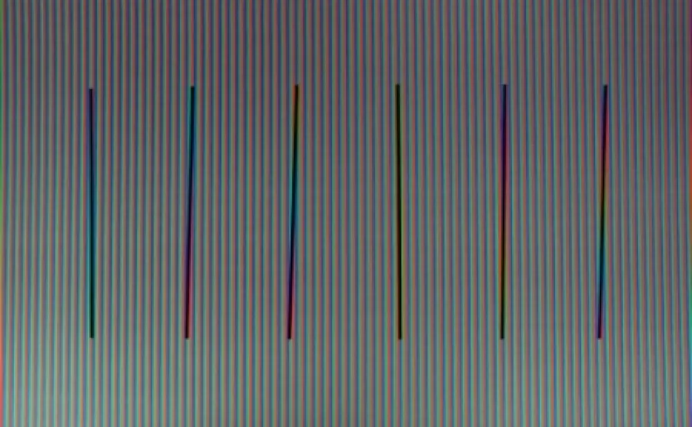 リトグラフ Cruz-Diez - Couleur à l'Espace Jerez	