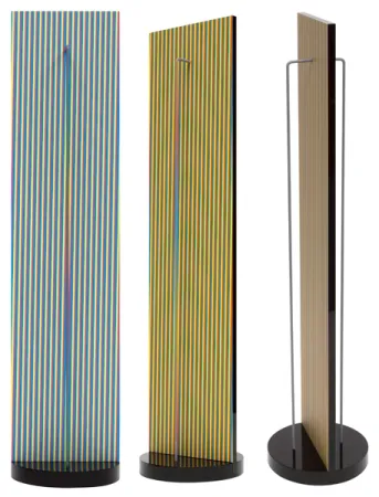 多数の Cruz-Diez - Couleur à l’espace nova