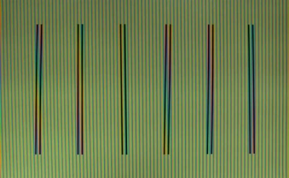 リトグラフ Cruz-Diez - Couleur à l'Espace Olot