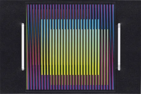 多数の Cruz-Diez - Cromointerferencia Manipulable