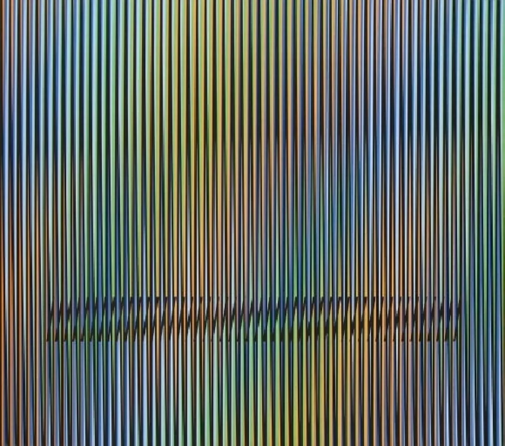 リトグラフ Cruz-Diez - Serie Caura - 14