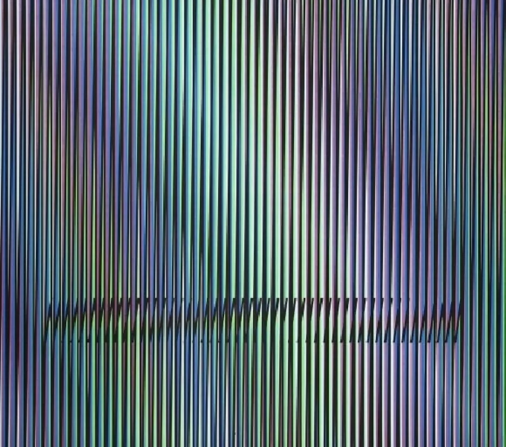 リトグラフ Cruz-Diez - Serie Caura - 4