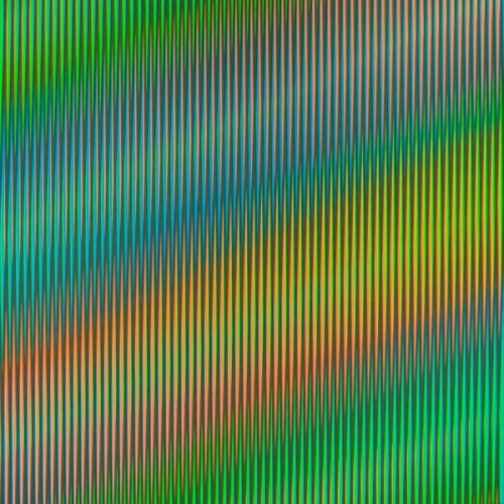 リトグラフ Cruz-Diez - Serie Semana - Martes