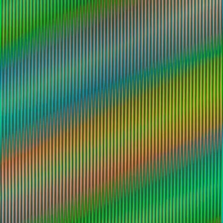 リトグラフ Cruz-Diez - Serie Semana - Martes