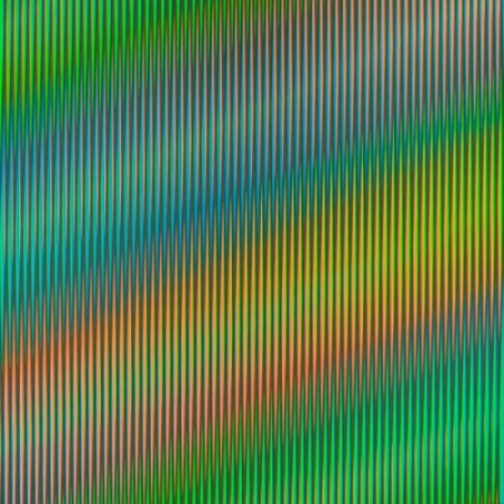 リトグラフ Cruz-Diez - Serie Semana - Martes	