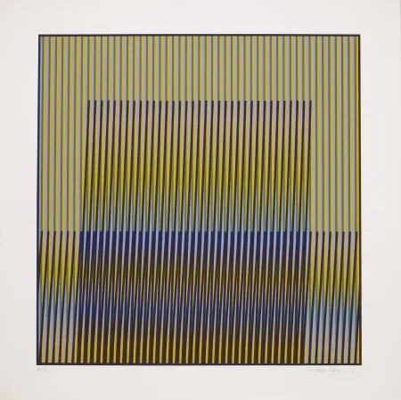 リトグラフ Cruz-Diez - Untitled