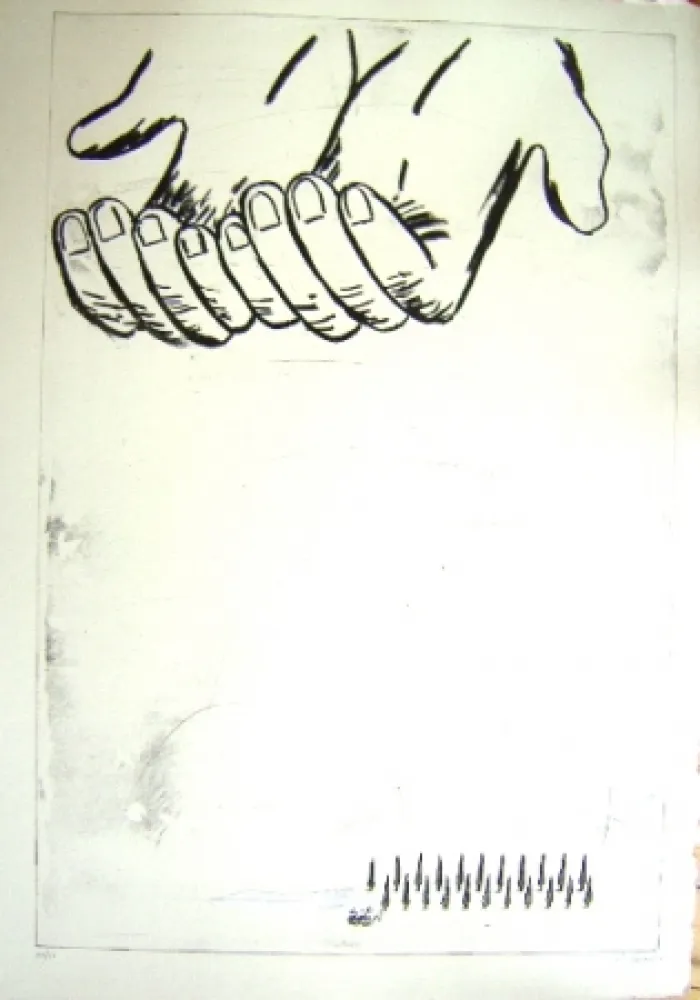 彫版 Cucchi - Les Mains