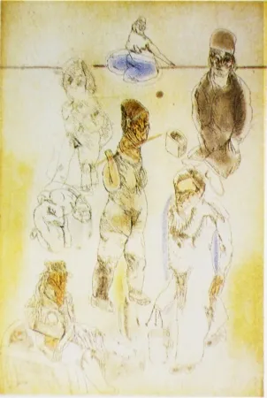 エッチングと　アクチアント Cuevas - Barrio chino II