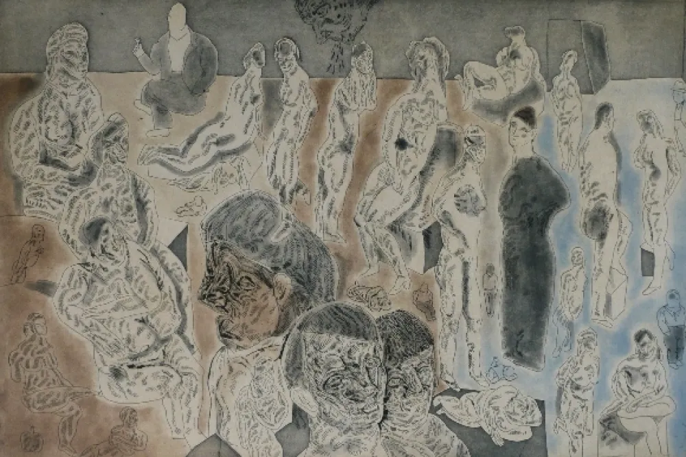 エッチングと　アクチアント Cuevas - Barrion chino I