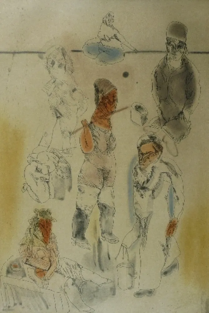 エッチングと　アクチアント Cuevas - Barrion chino II