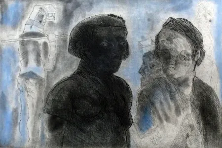 エッチングと　アクチアント Cuevas - Pescadores en Blanes