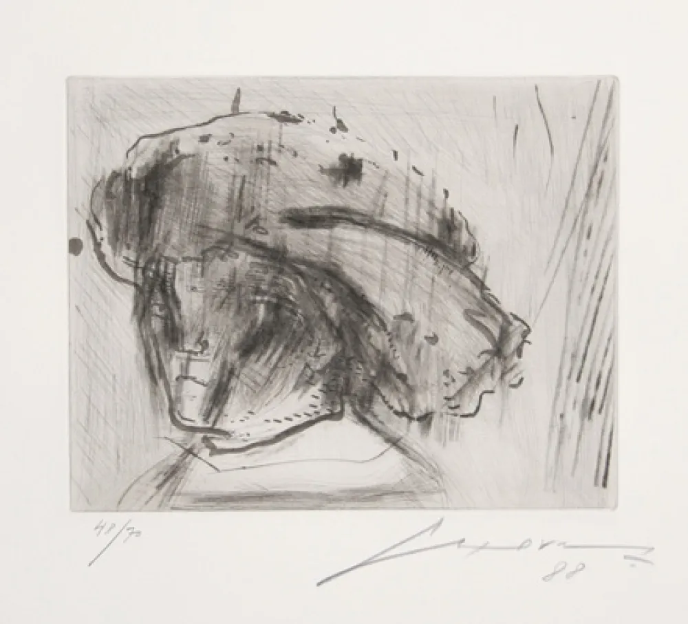 エッチングと　アクチアント Cuevas - Portrait of Rembrandt as a Child