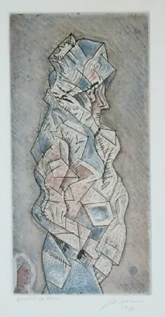 エッチングと　アクチアント Cuevas - Sans titre