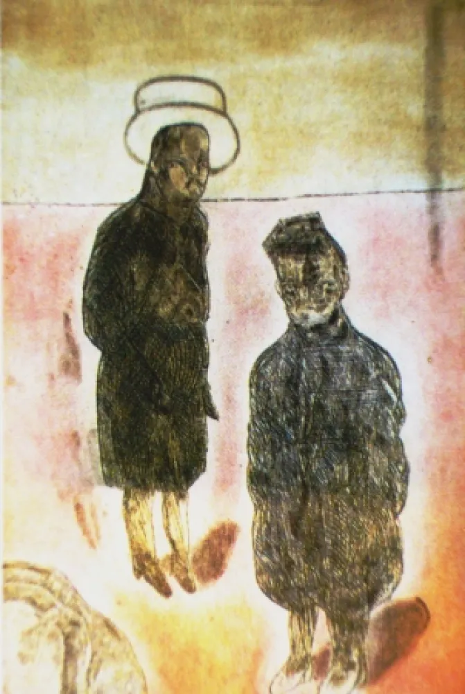 エッチングと　アクチアント Cuevas - Travestistas