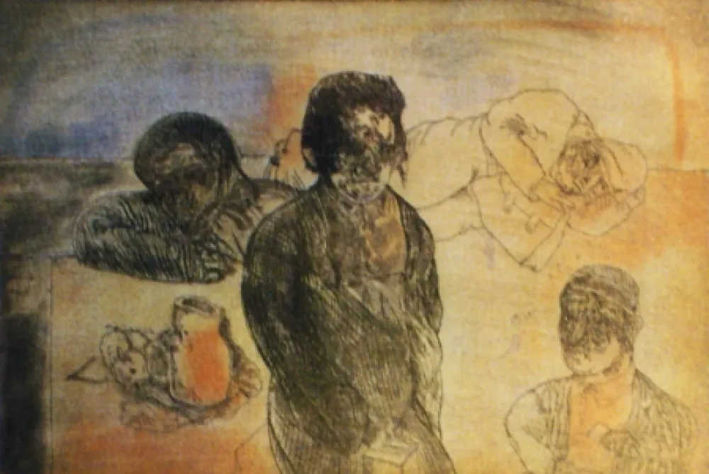 エッチングと　アクチアント Cuevas - Viaje a Marruecos