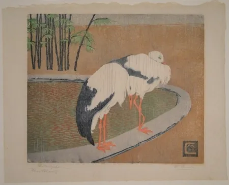 木版 Cunz - Philosophen