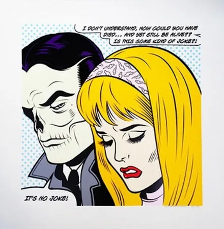 シルクスクリーン D-Face - No Joke