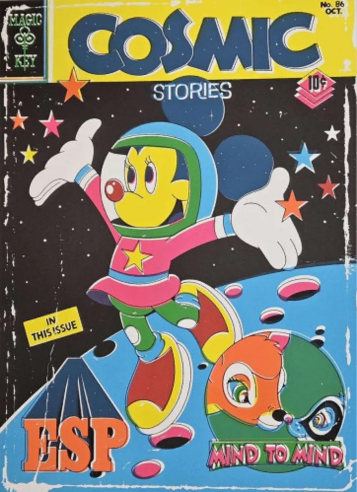 リトグラフ Dabs - Cosmic stories