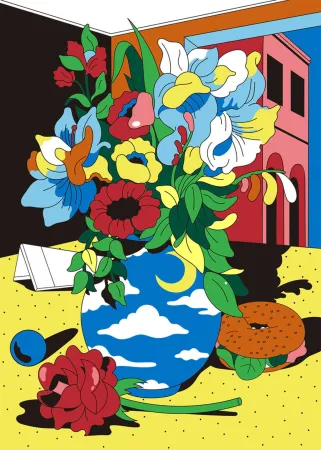 リトグラフ Dabs - Double Dream