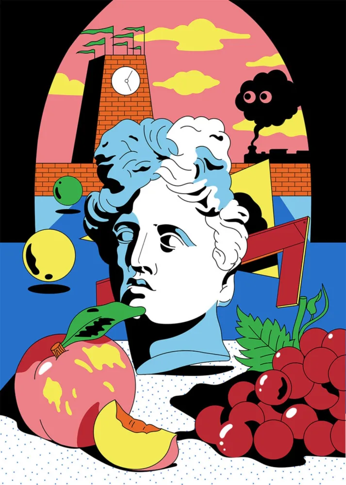 リトグラフ Dabs - The Great Destiny