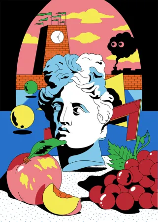 リトグラフ Dabs - The Great Destiny