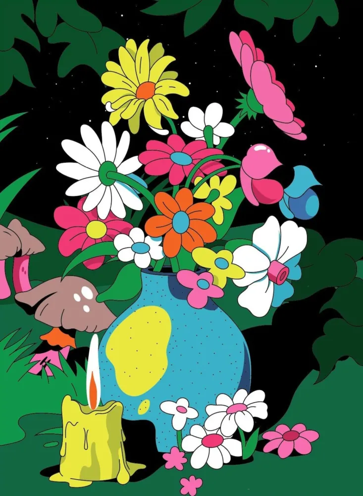 リトグラフ Dabs - The Stars and Your Dreams