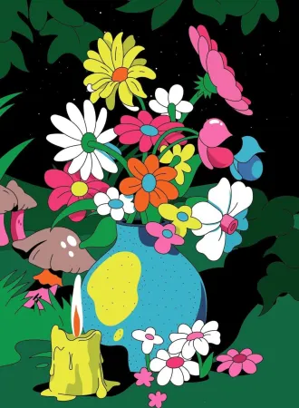 リトグラフ Dabs - The Stars and Your Dreams