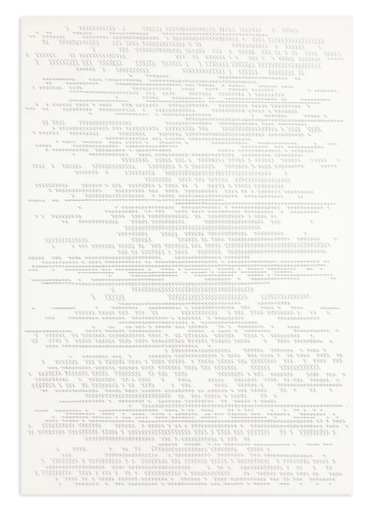 リトグラフ Dadamaino - Senza titolo