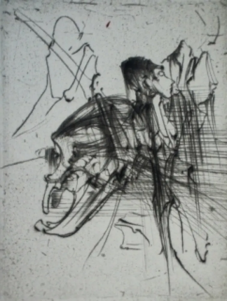 エッチング Dado - Sans titre 