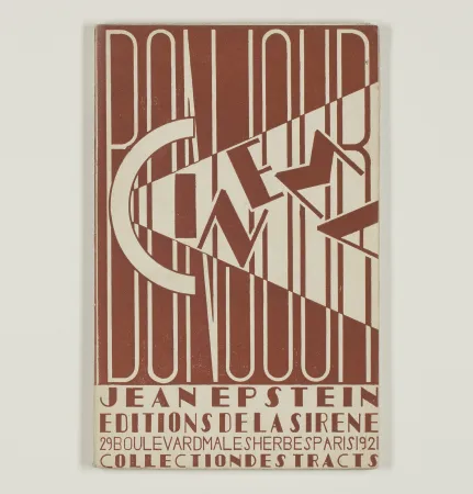 挿絵入り本 Dalbanne - Bonjour Cinéma