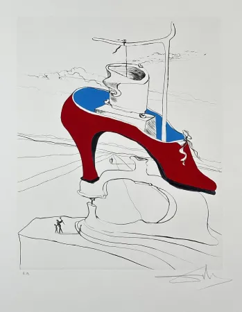 彫版 Dali - After 50 Yaras of Surrealism The Curse Conquered 