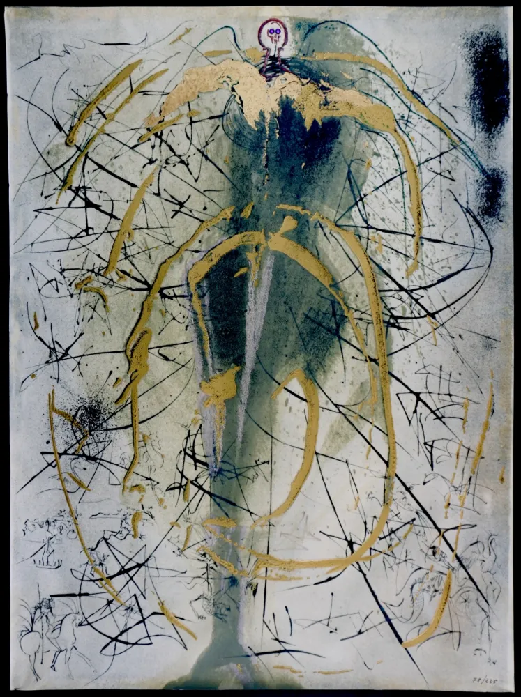 彫版 Dali - Alchimie des Philosophes The Angel of Alchemy