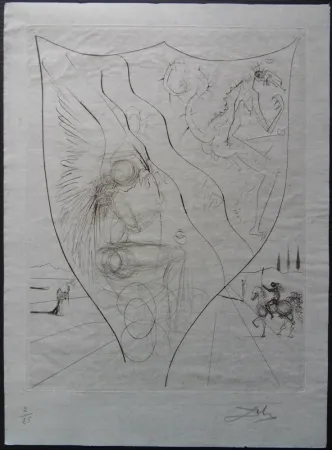 エッチング Dali - Alexis - Etat Chine