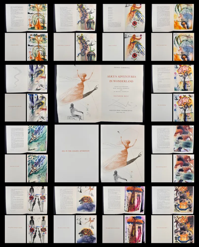 彫版 Dali - Alice in Wonderland Complete Suite