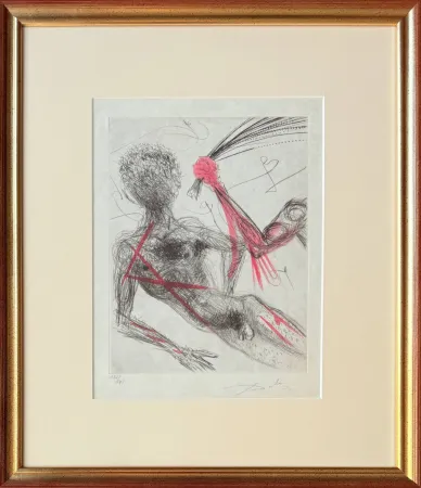 エッチング Dali - Allée des Verges (Penis Alley)