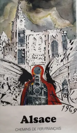 掲示 Dali - Alsace - Chemins de Fer français